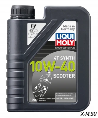 Масло LiquiMoly Scooter Motoroil Synth 4T 10W-40 (1 л) Масло LiquiMoly Scooter Motoroil Synth 4T 10W-40 (1 л)