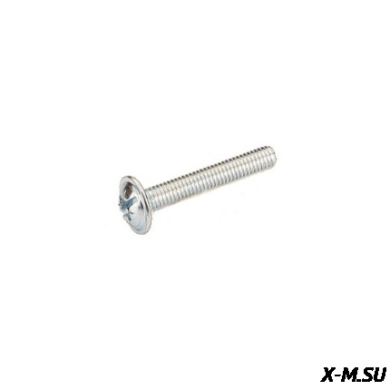 Винт с прессшайбой M4 x 16 DIN 967 оц. (10 шт)