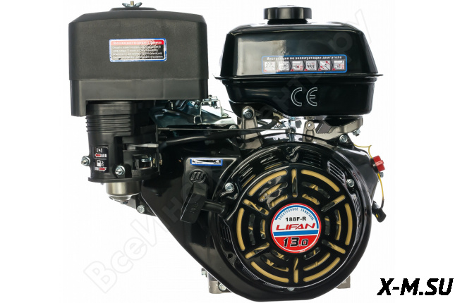 Двигатель Lifan 188F-R D22, 7А