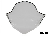 Стекло ветровое для снегохода ИТЛАН КАЮР (высота 50см, толщина 3мм, МПК) 