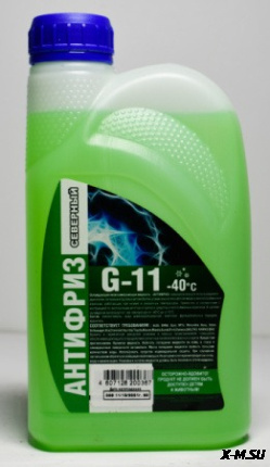 Антифриз зеленый G-11 -40  Северный 1кг