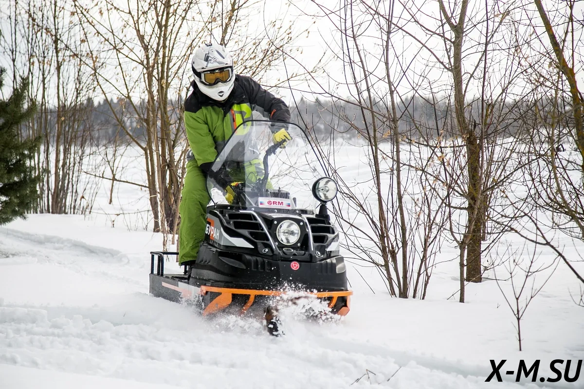 Снегоход Русская механика РМ БУРАН ЛИДЕР АДЕ