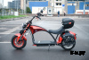 Электробайк WHITE SIBERIA WILD WHEEL RED 3950W