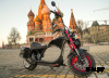 Электробайк WHITE SIBERIA WILD WHEEL RED 3950W