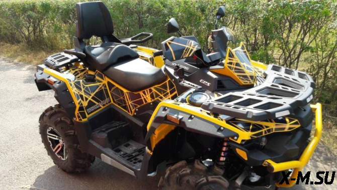 Камуфлирование квадроциклов STELS