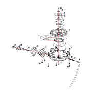 Стартер 2-Х ТАКТНОГО ПЛМ PARSUN T25BM