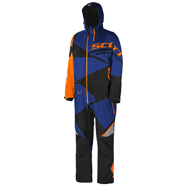 Комбинезон X One Pro blue/neon orange